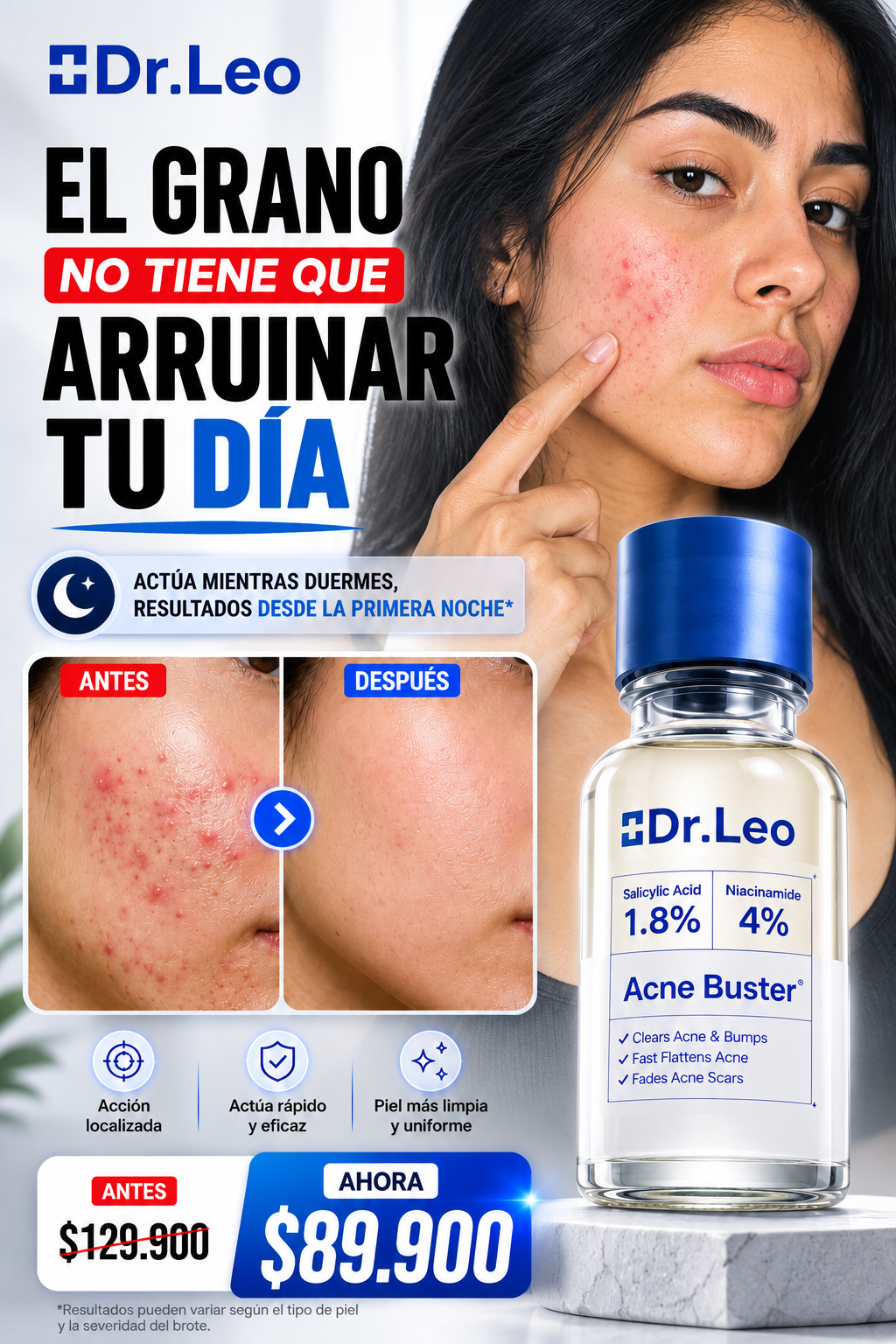 Dr Leo - Tratamiento para el acné
