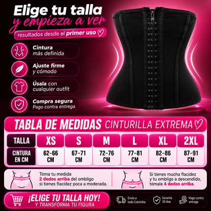 Cinturilla Reloj De Arena 9 Varillas
