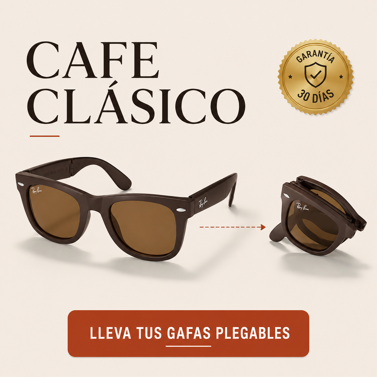 Gafas Wayfarer Folding™ | Edición Plegable de Lujo