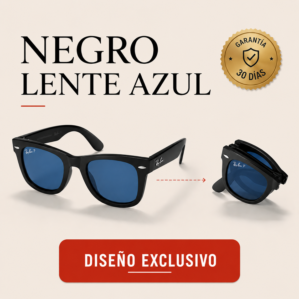 Gafas Wayfarer Folding™ | Edición Plegable de Lujo