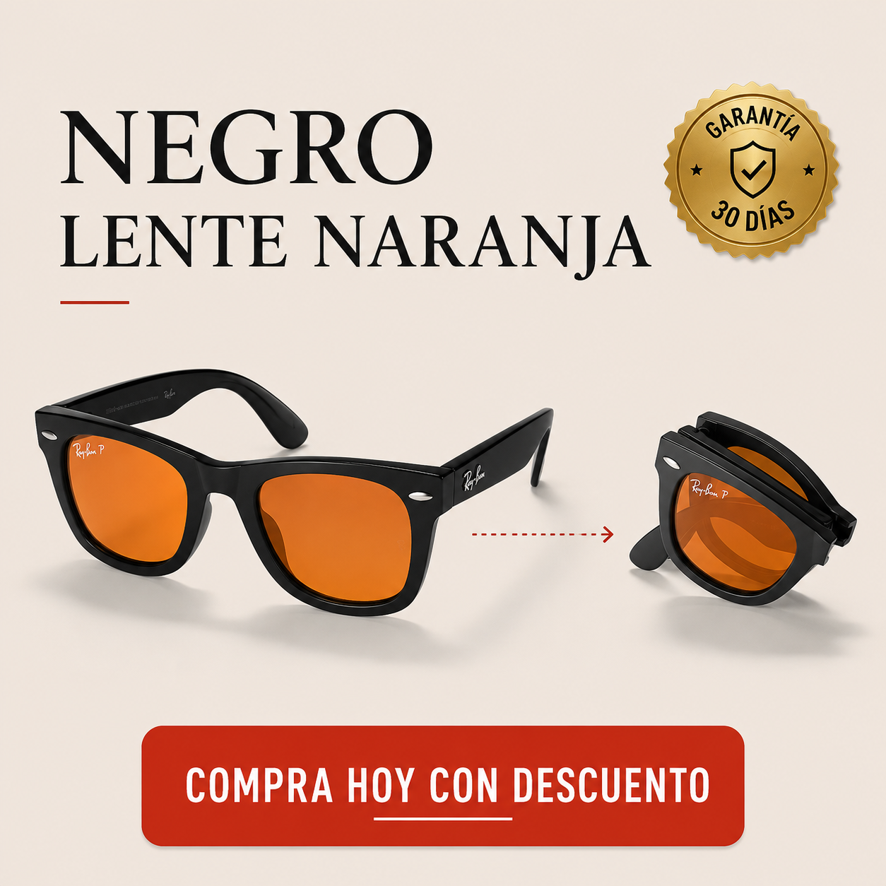 Gafas Wayfarer Folding™ | Edición Plegable de Lujo